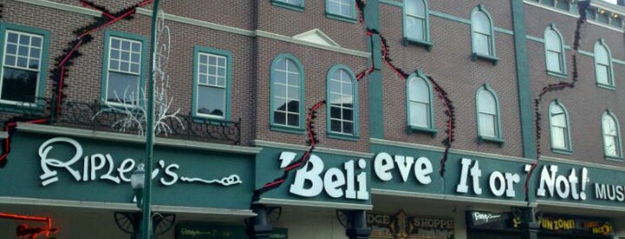 Ripley's Believe It or Not! is one of Gatlinburg & Pigeon Forge, TN.
