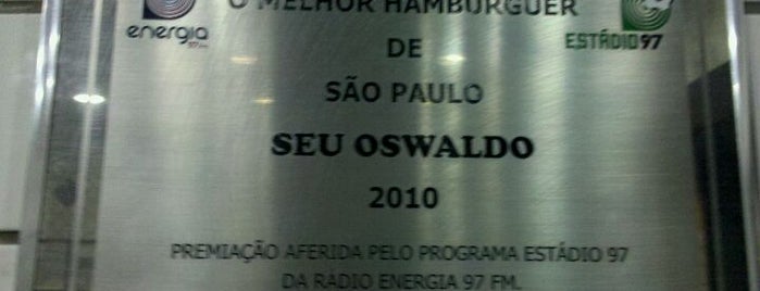 Hamburguer do Seu Oswaldo is one of COMIDAS E BEBIDAS | BRAZIL.