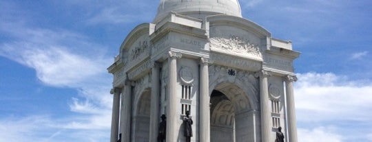 State of Pennsylvania Monument is one of Gettysburg Battlefield.