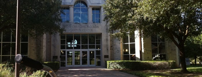 Red and Charline McCombs Campus Center is one of Southwestern University Campus Tour.