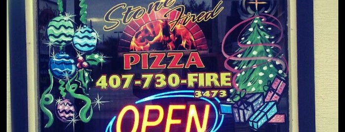 Stone Fired Pizza is one of Orlando fl.