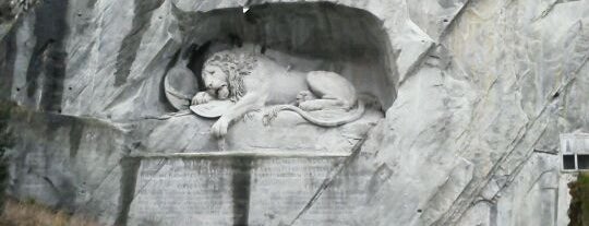 Löwendenkmal | Lion Monument is one of Discover Lucerne.