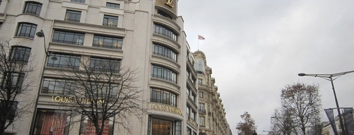 Louis Vuitton is one of  Paris Shopping .