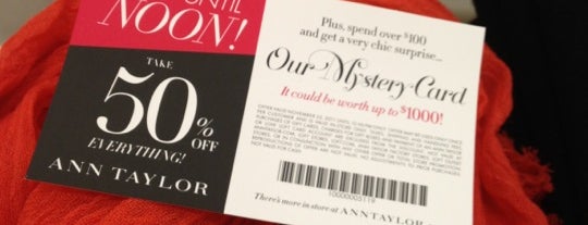 Ann Taylor is one of Chevy Haul | Black Friday 2011.