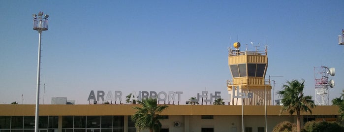 Arar Regional Airport (RAE) is one of Ahmad🌵'ın Kaydettiği Mekanlar.
