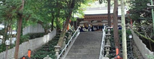 Hiraoka Shrine is one of 神仏霊場 巡拝の道.