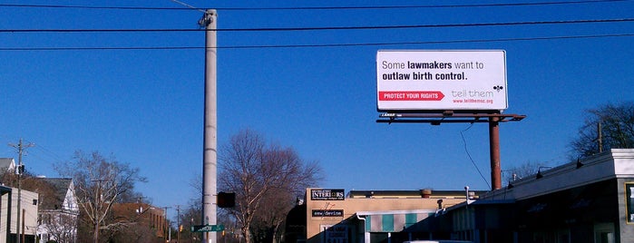 Devine Street is one of "Protect Your Rights" Billboards.