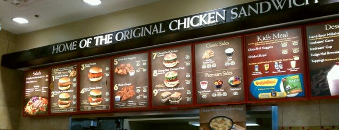 Chick-fil-A is one of Brian : понравившиеся места.