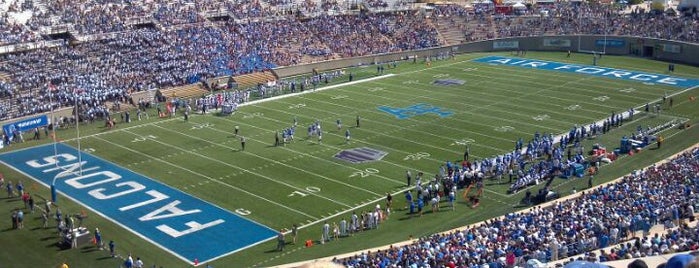 US Air Force Academy Falcon Stadium is one of 2011 Schedule.