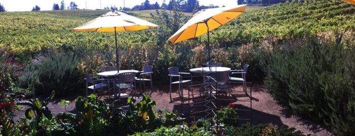 Lynmar Estate Winery is one of Gorgeous, Burgeoning Wine Road Gardens.