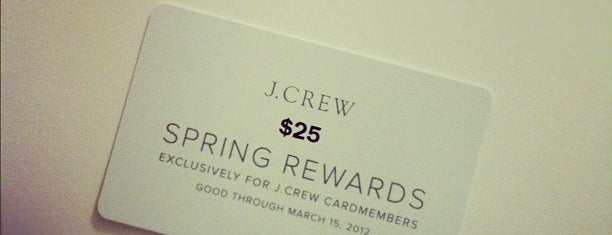 J.Crew is one of NOVA Favorites.