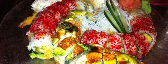 Sushi Blues Cafe is one of Welcome to Raleighwood! #visitUS.