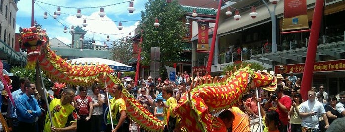 Chinatown is one of Living it up in Bris-Vegas #4sqCities.
