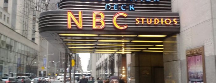 The Tour at NBC Studios is one of THE 'TO DO LIST'....