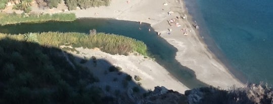 Preveli Beach is one of Kreta.