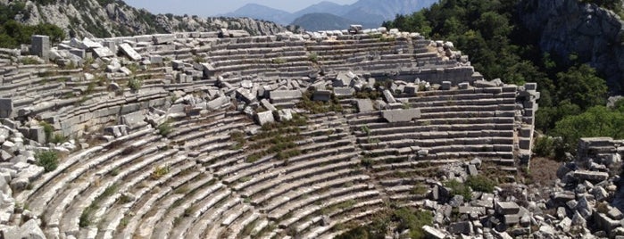 Termessos is one of Kemer.