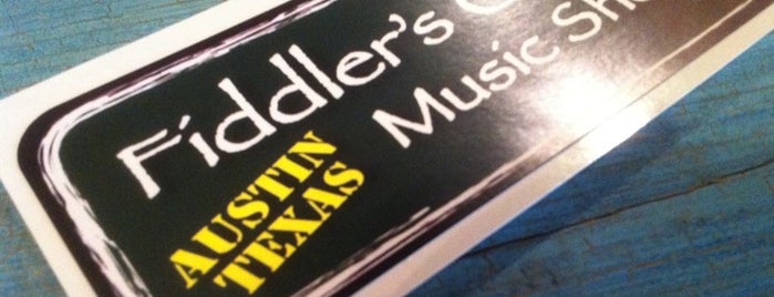 Fiddler's Green Music Shop is one of spots.