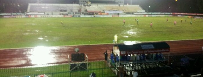 สนามกีฬากลางจังหวัดพัทลุง is one of Thailand League Divi­sion 1 Stadium 2012.