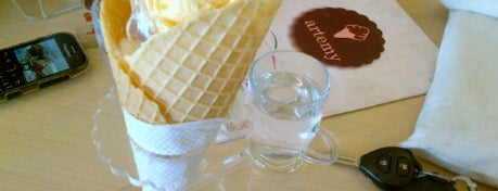 Artemy Italian Gelato & Coffee Shop is one of Hang-out.