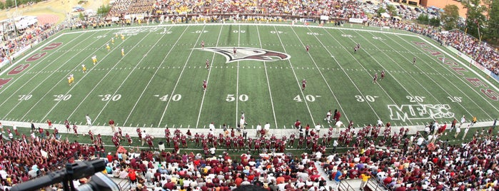 O'Kelly-Riddick Stadium is one of Division I Football Stadiums in North Carolina.