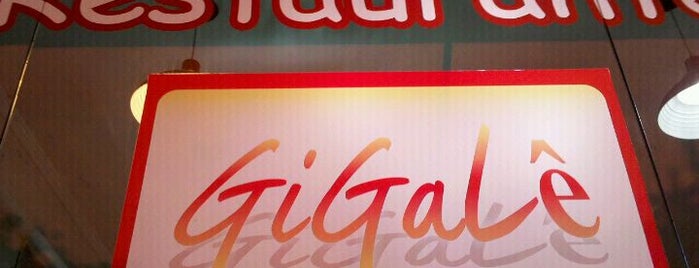 Gigale Bar e Restaurante is one of Locais salvos de Diego.