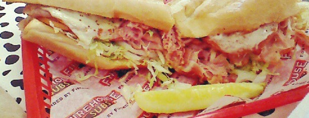 Firehouse Subs is one of family outings.