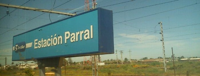 Estación Parral is one of Estaciones TerraSur.