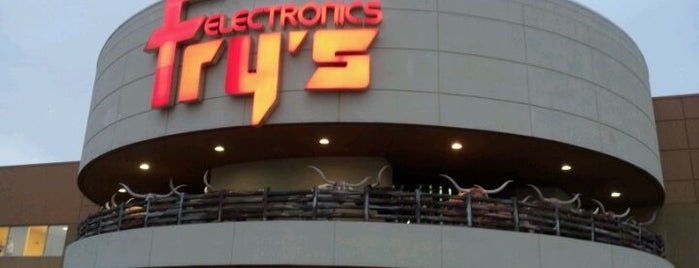Fry's Electronics is one of * Gr8 Dallas Shopping (non-grocery).