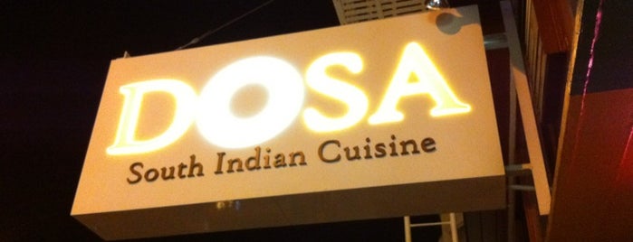 Dosa is one of Heart the Curry.