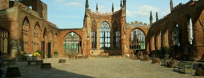 Coventry Cathedral is one of Visit Coventry.