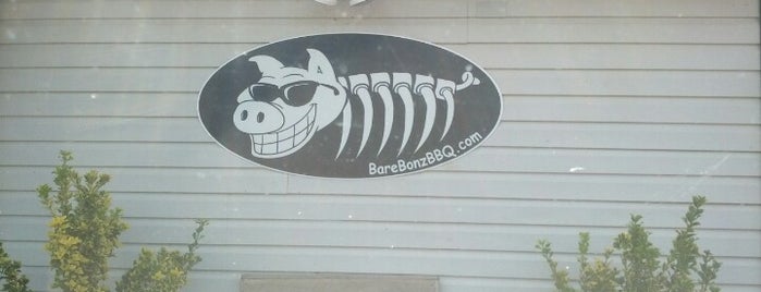 Bare Bonz BBQ is one of South Carolina Barbecue Trail - Part 1.