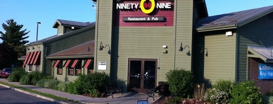 Ninety Nine Restaurant is one of สถานที่ที่ Stefano ถูกใจ.