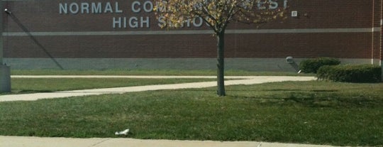 Normal West High School is one of Jackie’s Liked Places.