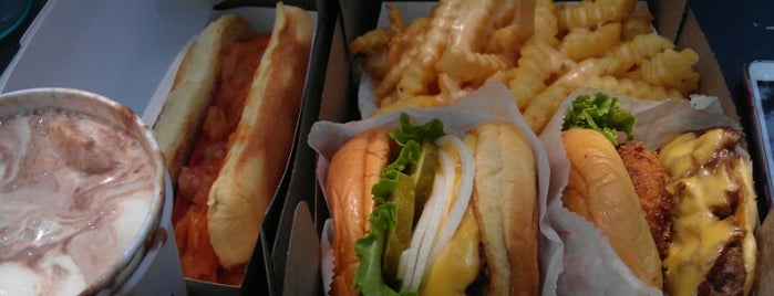 Shake Shack is one of The City's Best Hot Dogs.
