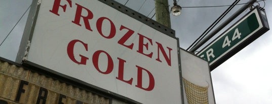Frozen Gold is one of Orte, die Lizzie gefallen.