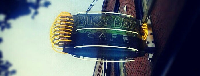 Busy Bee Cafe is one of The 15 Best Places for Al Fresco in Raleigh.