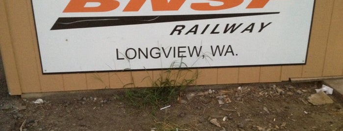 BNSF Longview Yard is one of Railfan locations.