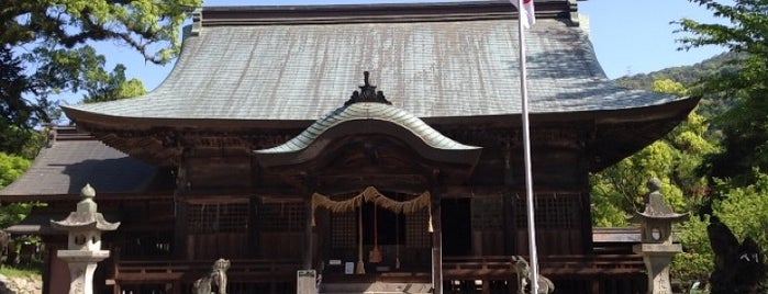 與止日女神社 is one of 諸国一宮.