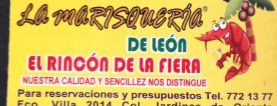La Marisqueria De Leon. El Rincon De La Fiera is one of All-time favorites in Mexico.