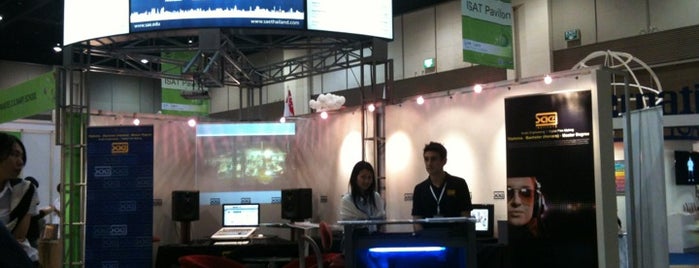 SAE Institute Booth @ Paragon is one of SAE Thailand.