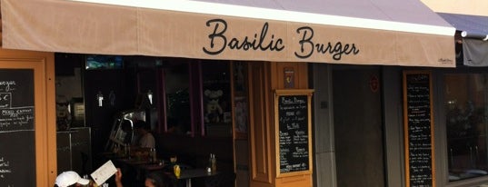 Basilic Burger is one of Monaco+sant-tropez.
