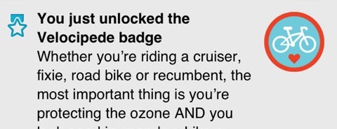 เฮียตี๋ซ่อมจักรยาน is one of Velocipede badge วันละ 1 ครั้ง 10 แห่ง.