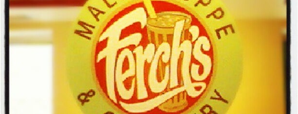 Ferch's Malt Shoppe & Grille is one of Lugares favoritos de Carla.