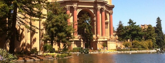 Palace of Fine Arts is one of S.F..