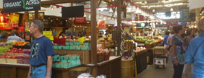 Granville Island Public Market is one of Vancouver.