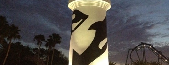 Shamu Sculpture is one of SeaWorld - Orlando.