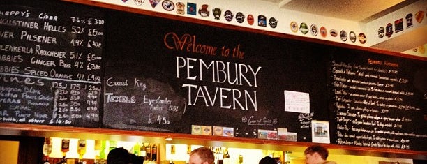 Pembury Tavern is one of Hackney Pizza, yeah!.