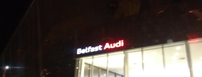 Audi Belfast is one of Tempat yang Disukai Eimear.