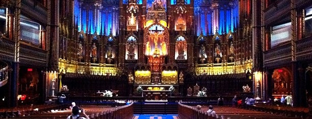 Notre-Dame Basilica of Montréal is one of Where should Anna & I go in Montreal?.