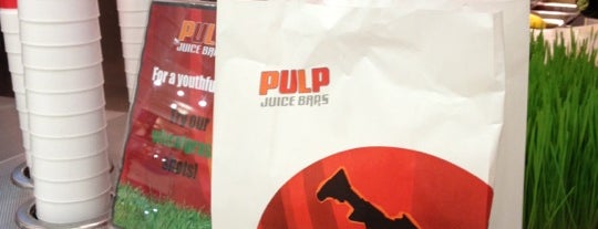 Pulp Juice Bar is one of Lugares favoritos de Alia.